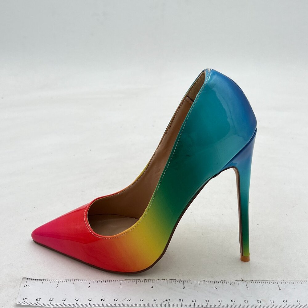 FSJ Women Formal Pointed Toe Pumps High Heel Sexy Stilettos Slip On Office Cute